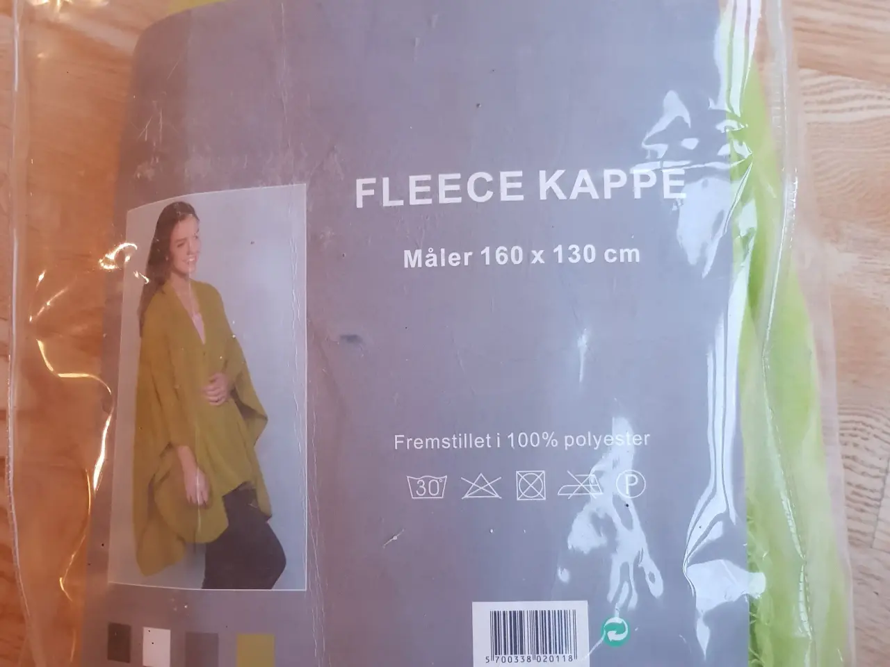 Billede 3 - Poncho, fleece kappe, sjal, hyggetæppe