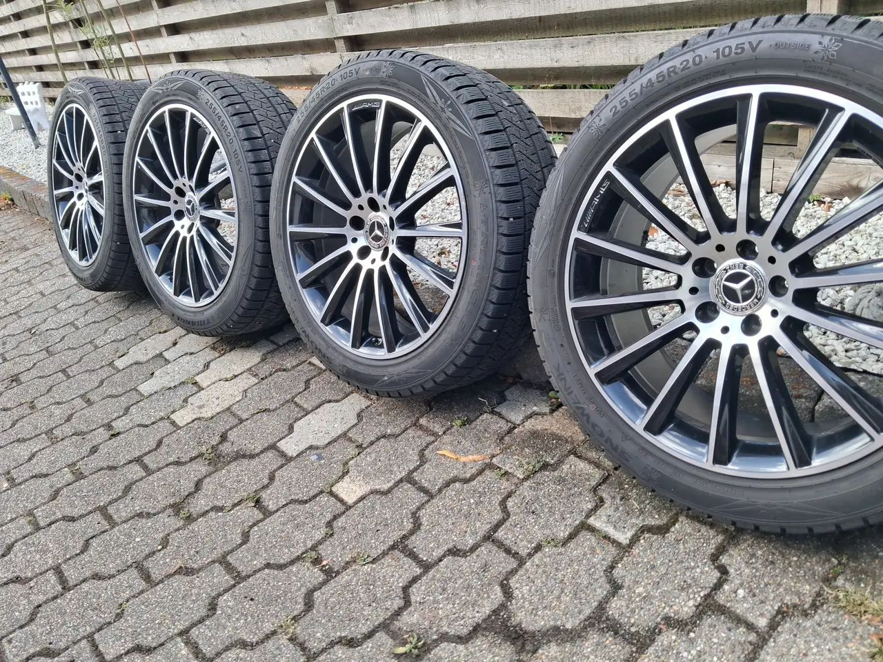 Billede 3 - Mercedes GLC Krom alu  Fælge og dæk