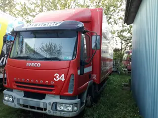 7,5 Tons flytte/ transport Lastvogn Iveco 75E17 +m
