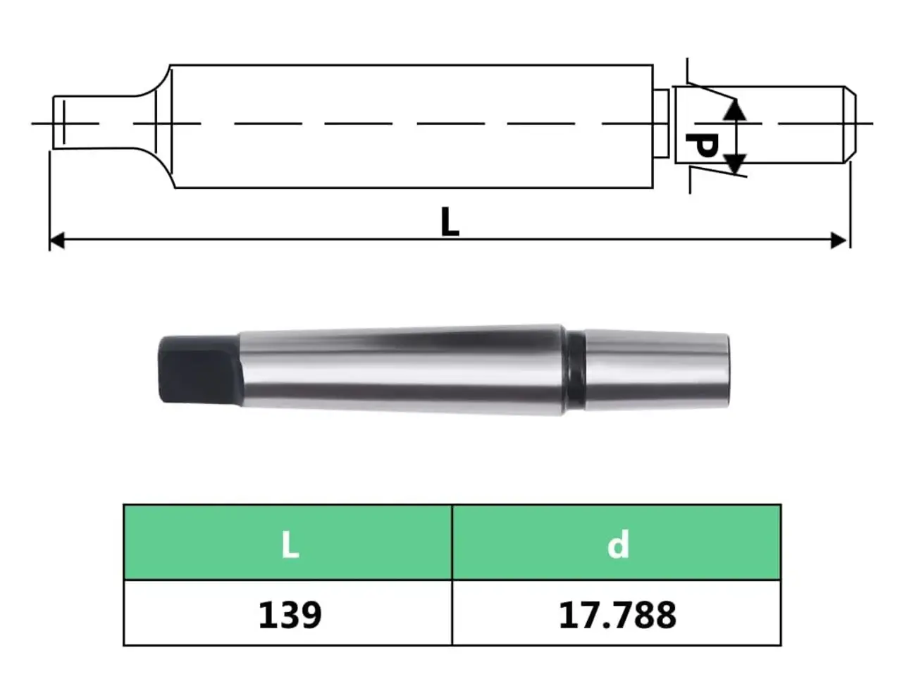 Billede 8 - Borepatron med quick release MT2-B18 - 1-16 mm spændeområde