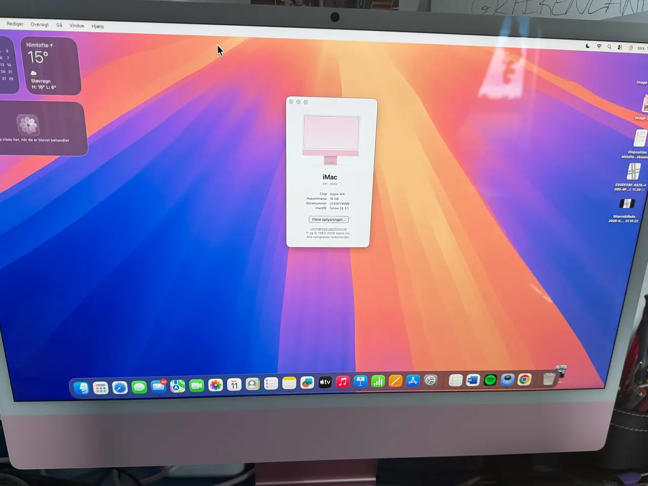 Billede 2 - Apple iMac 24 m4