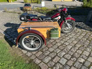 Nimbus C 750 1953 med flot sidevogn