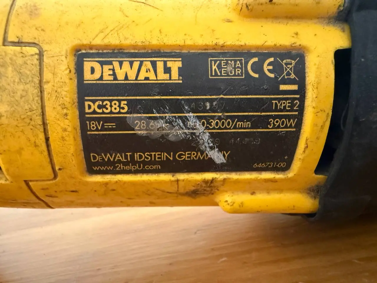 Billede 4 - DeWalt DC385 18V XRP Bajonetsav / Tigersav