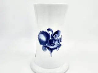 Blå Blomst Flettet Vase nr. 10-8237. sortering 2 Sjælden
