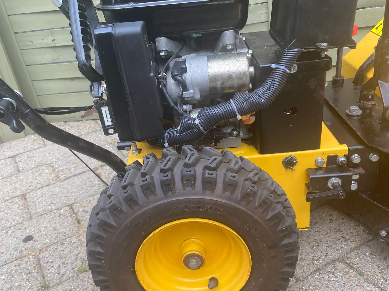 Billede 10 - Texas fejemaskine Loncin benzinmotor og el start