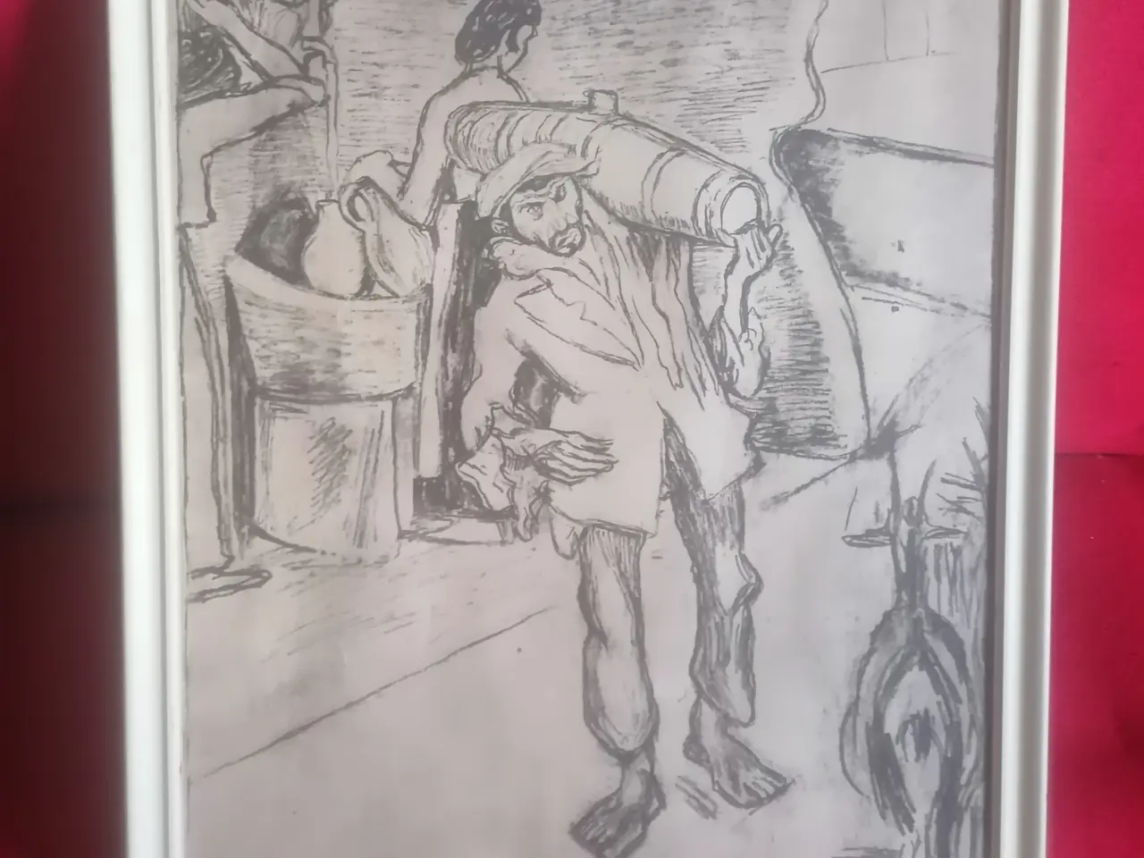 Billede 1 - Plakat, Vandbæreren i Taormina af J. F. Willumsen