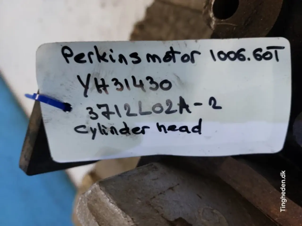 Billede 21 - Perkins 1006.60T Cylinderhoved 3712L02A-2