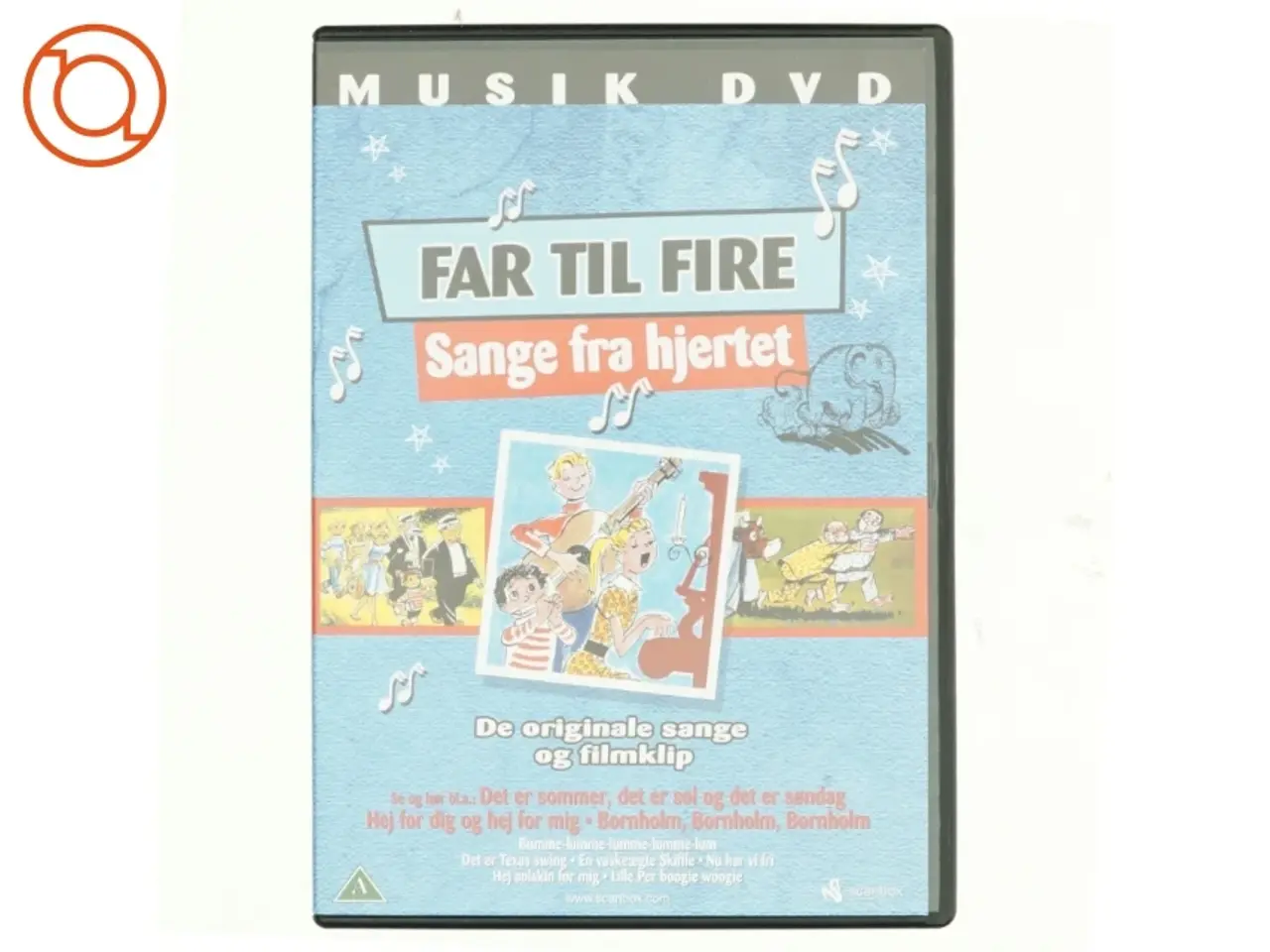 Billede 1 - Far til fire, sange fra hjertet