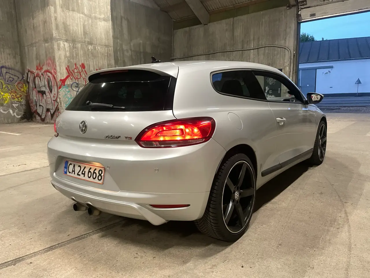 Billede 5 - Volkswagen Scirocco 1.4 TSI 160 HK – Hvide plader