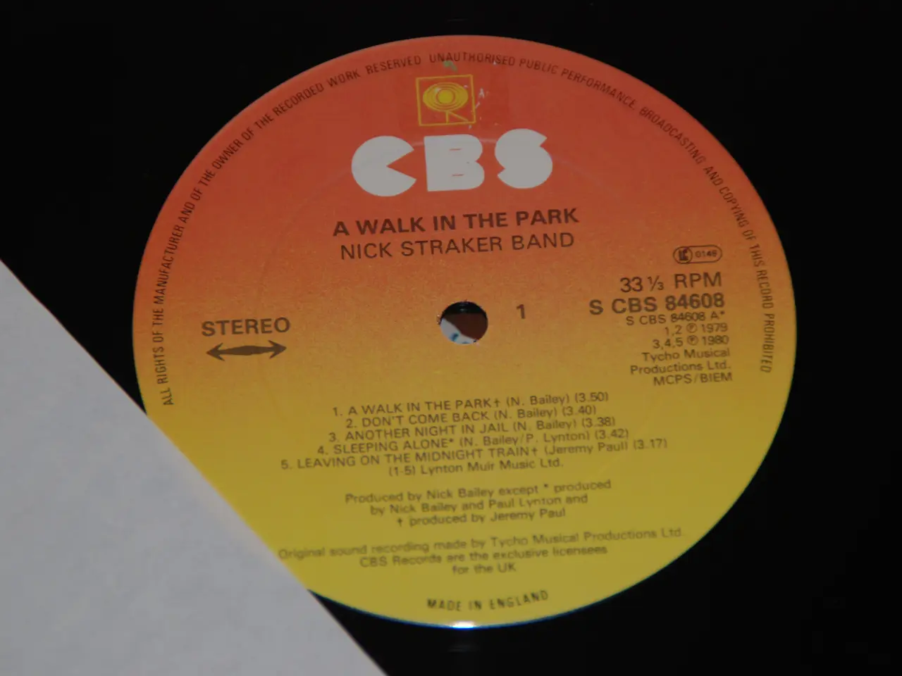 Billede 4 - Vinylplade - Nick Straker Band
