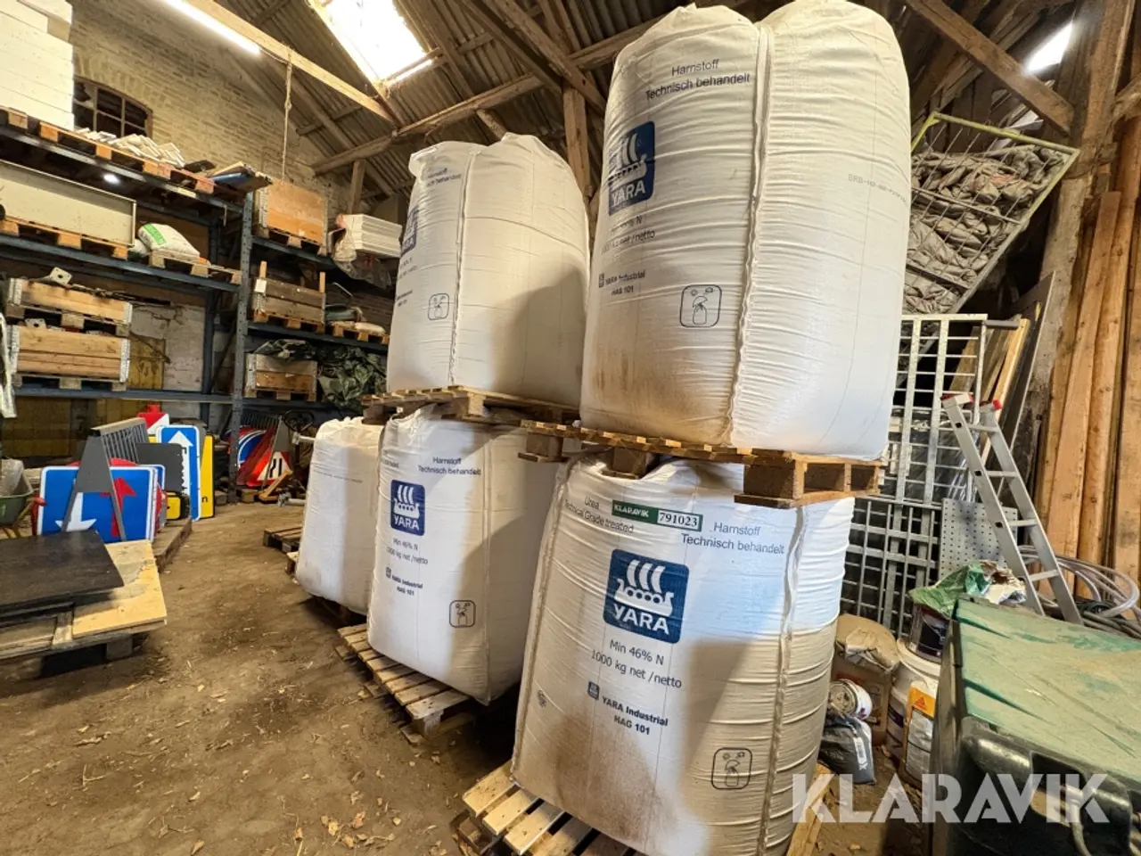 Billede 2 - Tømiddel 5 paller ca 4.5ton Yara Teknisk Urea