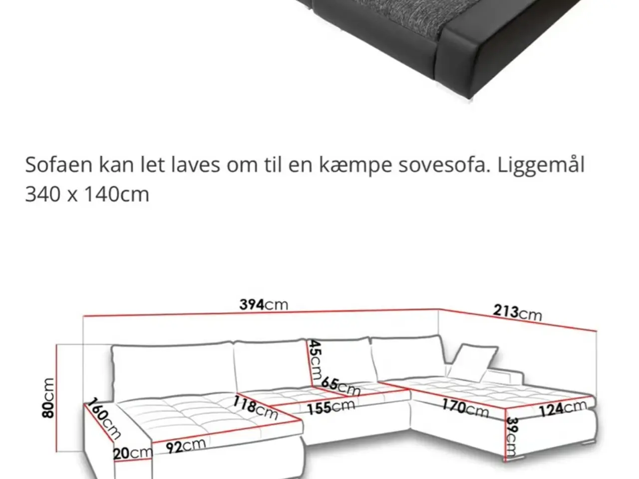 Billede 6 - Ny sofa til sælge
