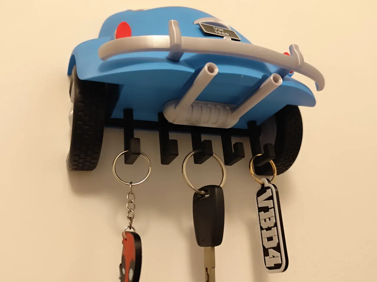 Billede 2 - 3D printet nøgle holder