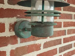 Kobber lampe 2stk.