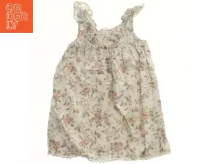 Blomstret kjole med knapper fra Newbie (str. 110)