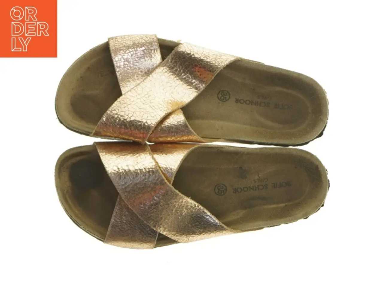 Billede 4 - Gyldne sandaler fra Sofie Schnoor (str. 35)
