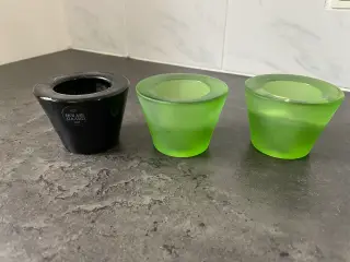 Holmegaard glas lystager