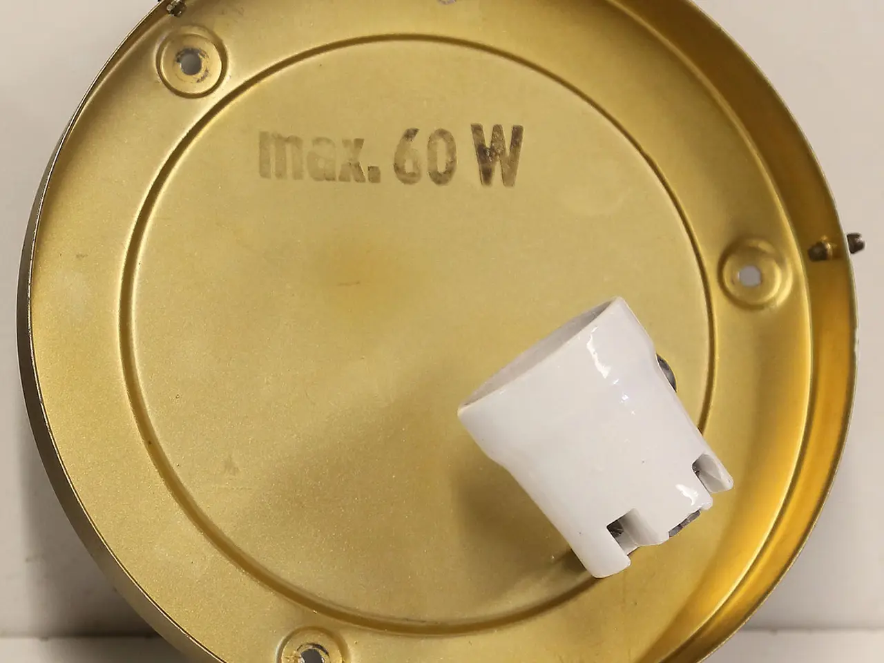 Billede 5 - E.S. Horn plafond i røgfarvet bobleglas