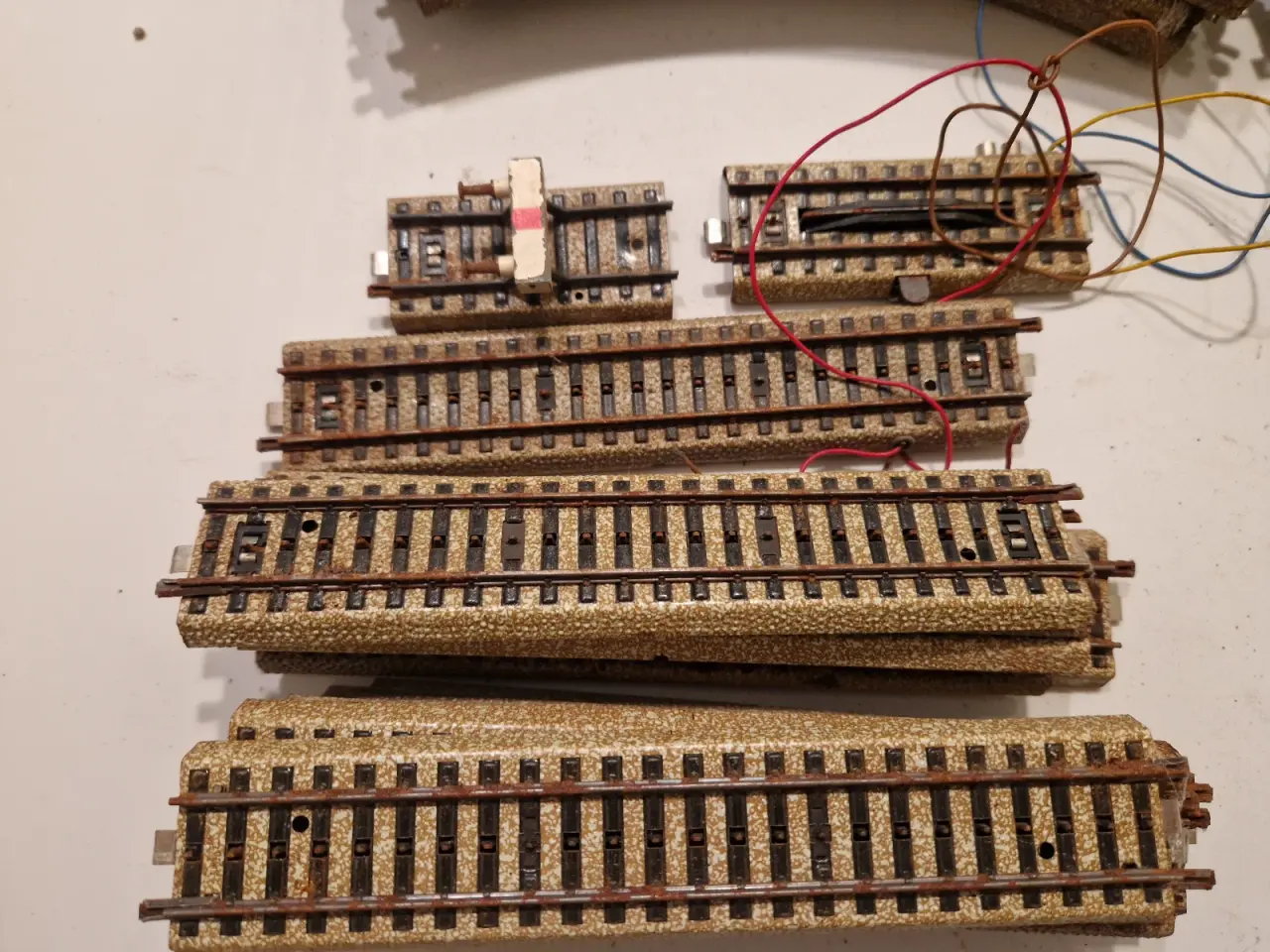 Billede 8 - 33 togskinner til Märklin