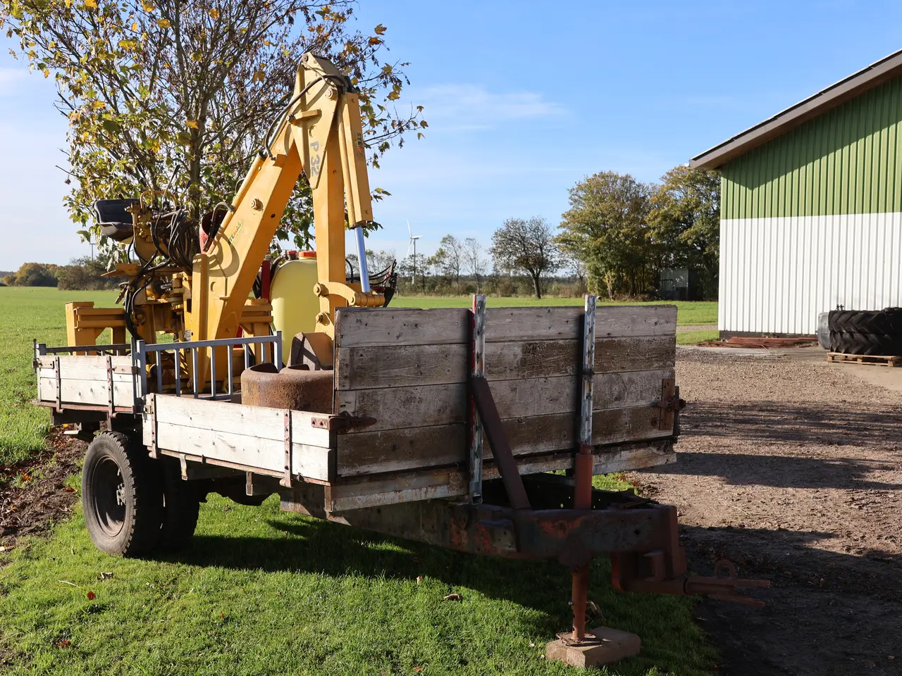 Billede 12 - Stemas P32 hydraulisk gravearm til traktor
