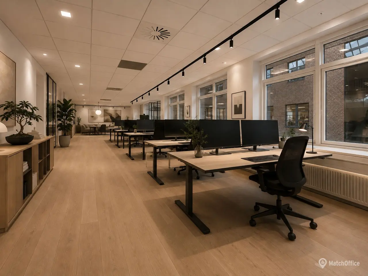 Billede 1 - Unikt kontor lige ved Valby Station med plads til mange medarbejdere