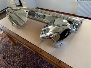 1957 Buick Century/Special nyforchromet kofanger