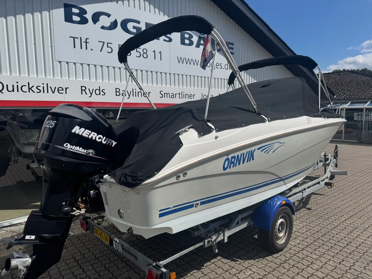 Billede 3 - 600 Commander CLX med 125 hk Mercury-DFI Optimax og Bådtrailer