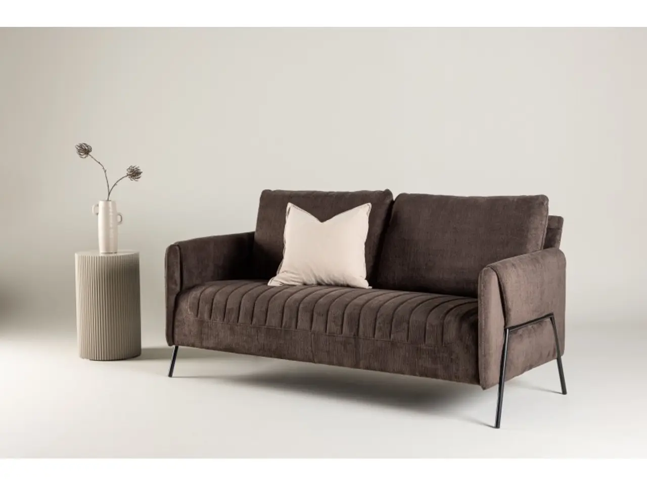 Billede 12 - Indigo 2 personers Sofa - Sort og Brun
