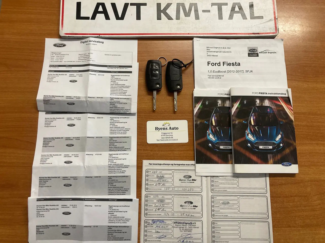 Billede 16 - Ford Fiesta 1.0 EcoBoost 100HK Nysyn meget pæn
