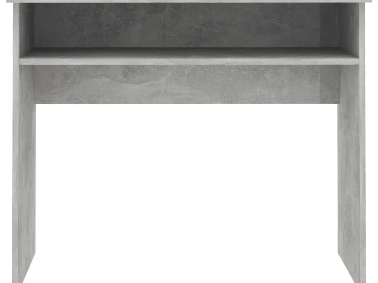Billede 4 - Skrivebord 90x50x74 cm konstrueret træ betongrå
