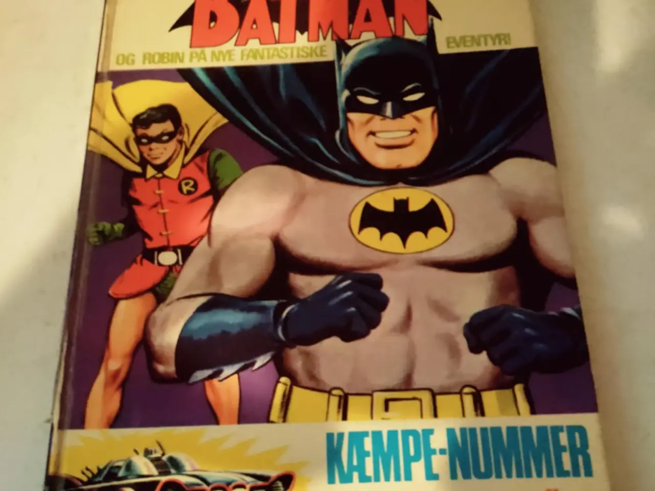 Billede 1 - fed gamle batman tegneserie fra 1969