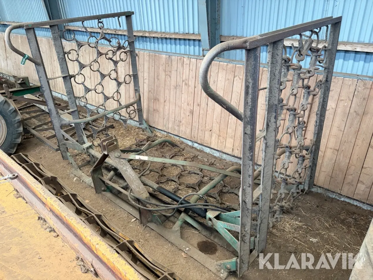 Billede 1 - Græsmarksharve med hydraulisk udklap - 6 meter