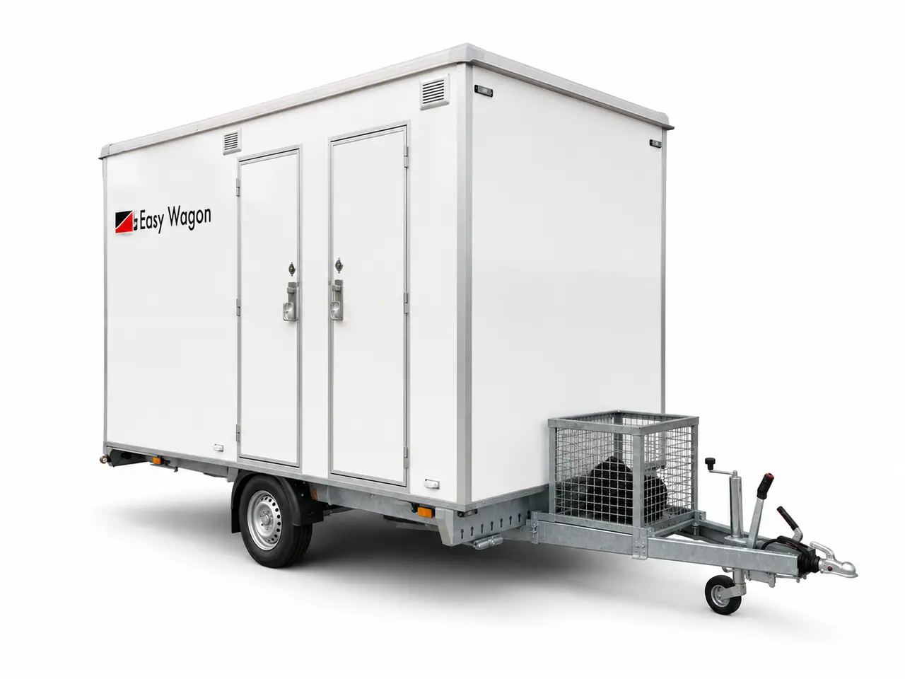 Billede 1 - Type 320: Toiletvogn med 4 toiletter og 3 urinaler