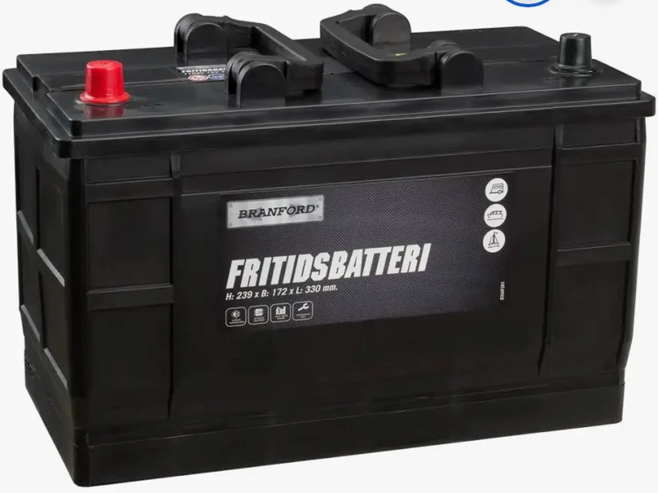 Billede 1 - 100 amp batteri til bil båd eller traktor