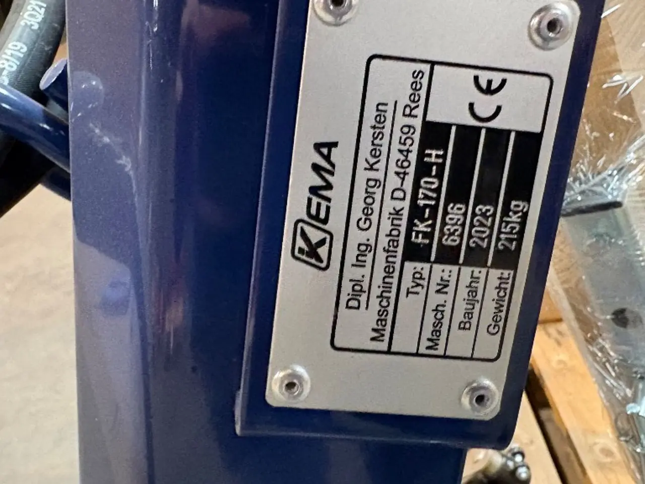 Billede 3 - KEMA FK-170-H Hydraulisk frontklipper 170 cm arbejdsbredde