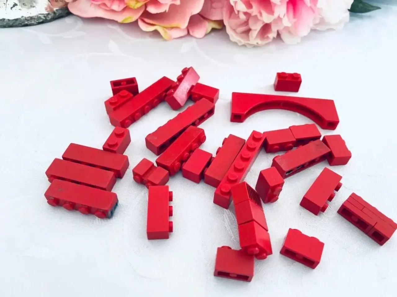 Billede 1 - Lego rød blandet 