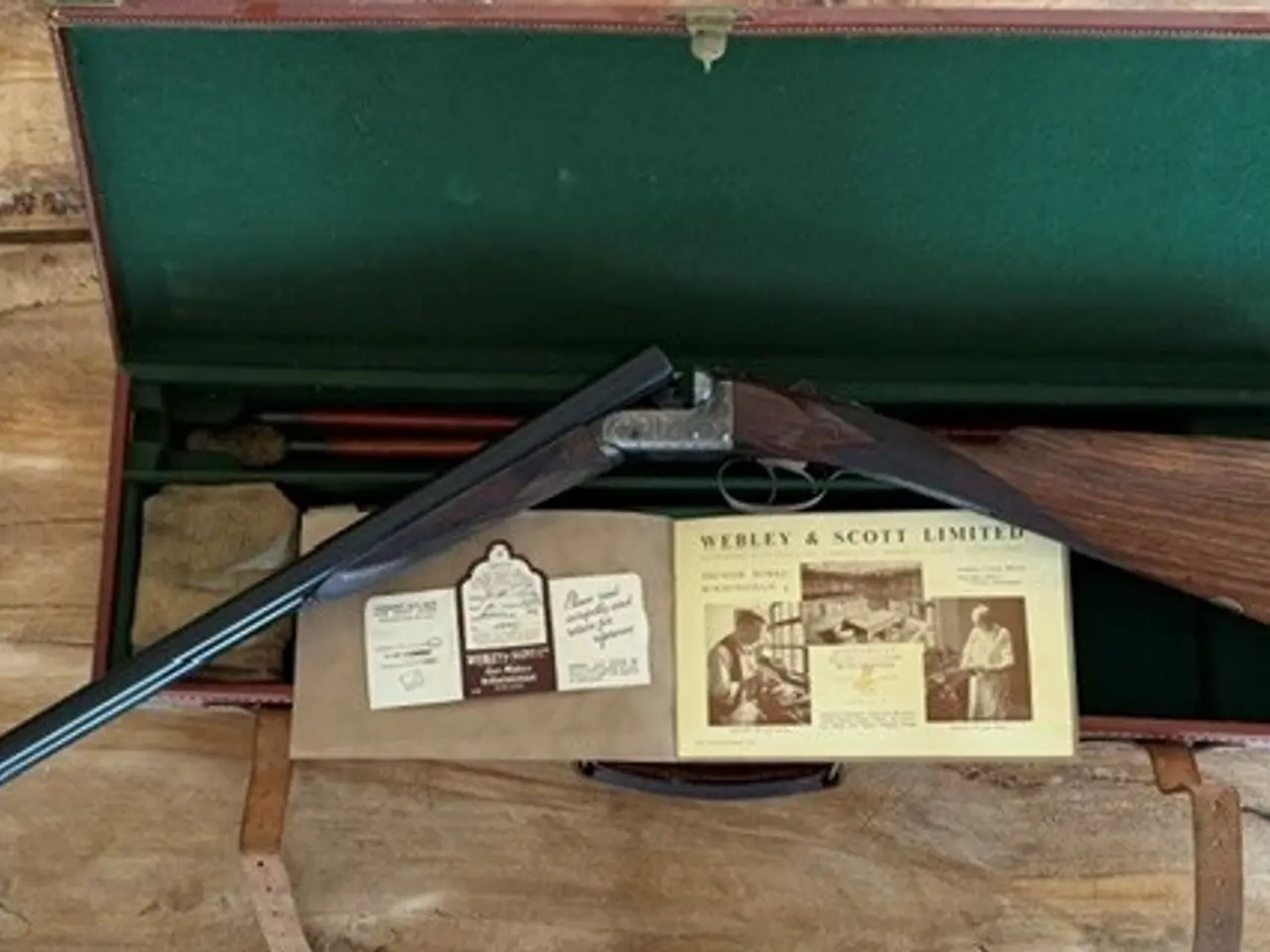 Billede 1 - Webley & Scott model 701, inkl. kuffert og dok.