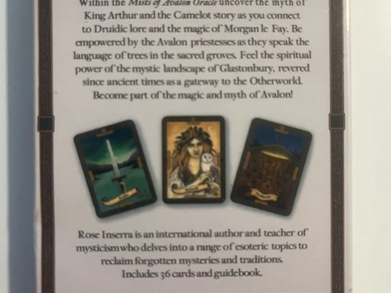 Billede 2 - Mists of Avalon Oracle (Rose Inserra), 36 kort