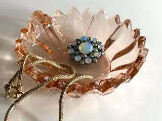 Mini glasskål, rosa