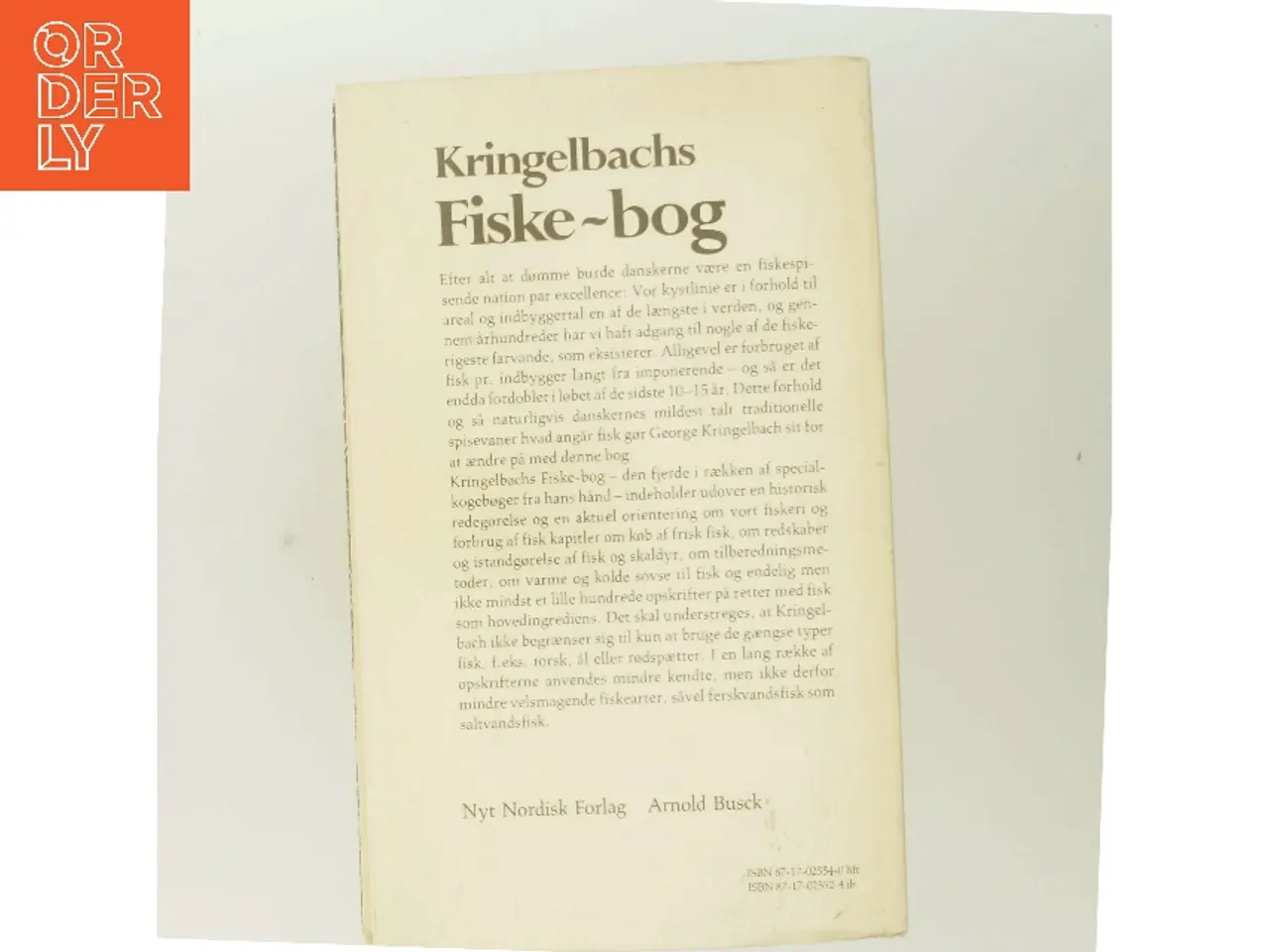 Billede 3 - Kringelbachs Fiske-bog af George Kringelbach (Bog)