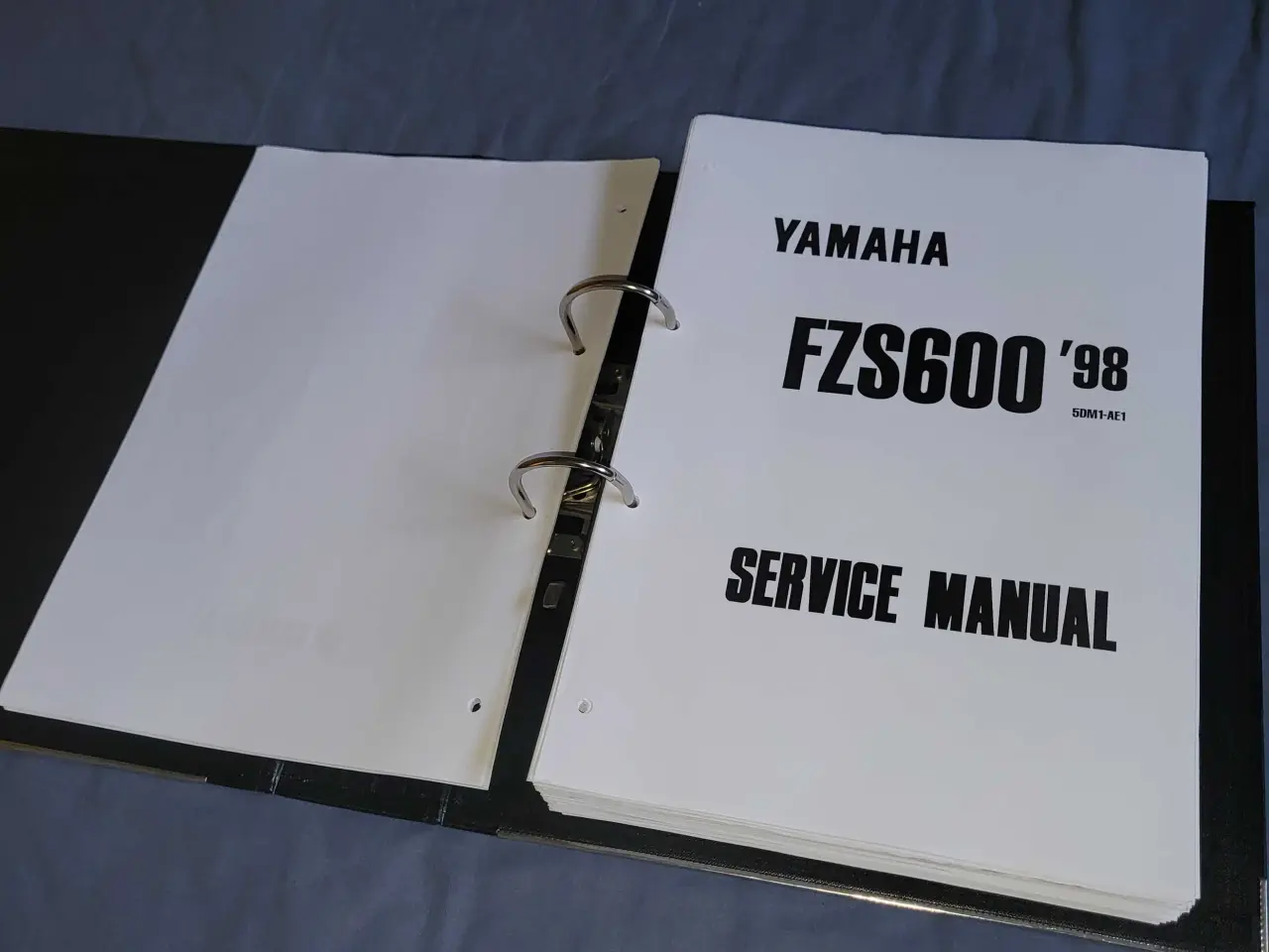 Billede 1 - Service manual yamaha FZS 600 FASER