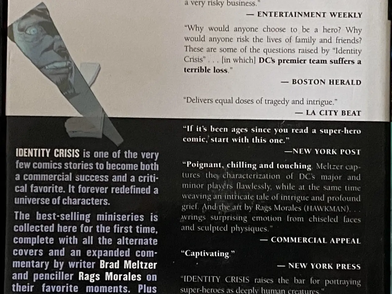 Billede 2 - IDENTITY CRISIS Hardback Tegneserie