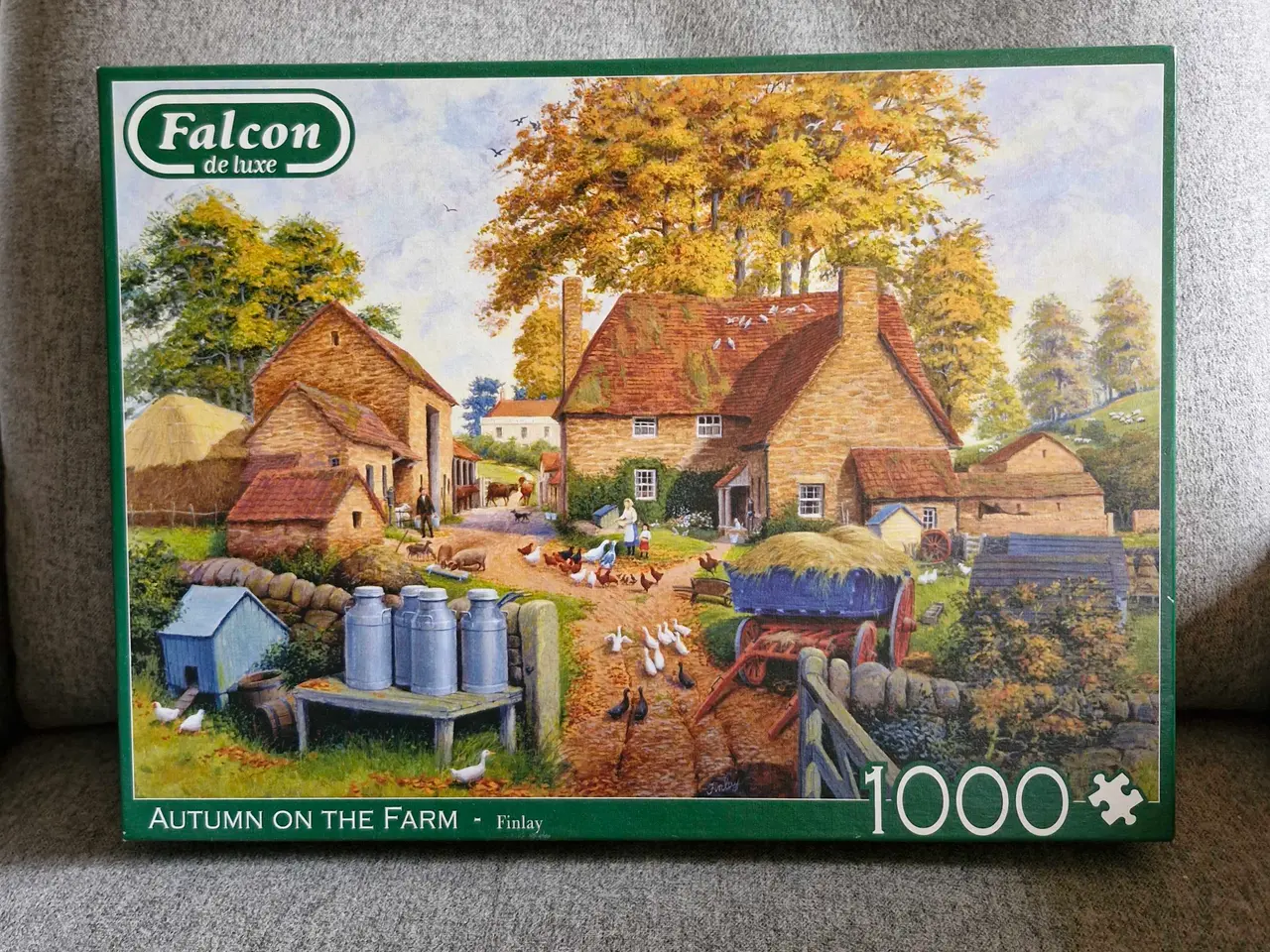 Billede 1 - Falcon de Luxe, Autumn on the Farm, 1000 stk