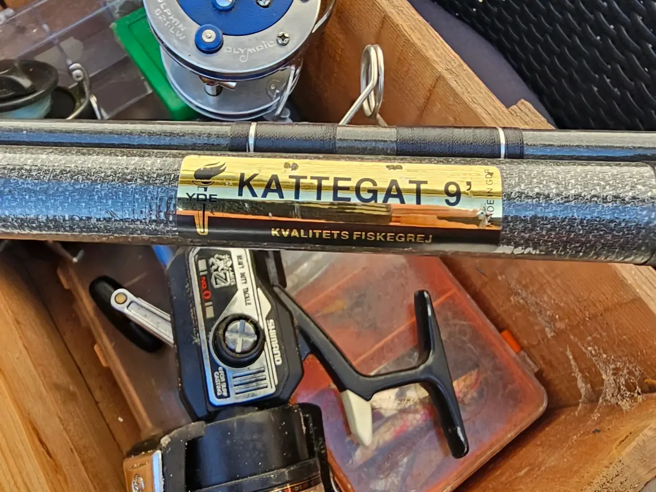 Billede 1 - Kattegat 9 fod stang m.m.