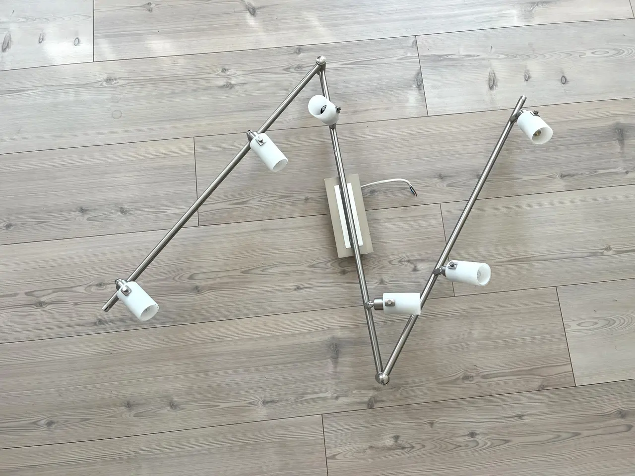 Billede 4 - Loftslampe, Spotloftslampe, Loftlampe med 6 juster