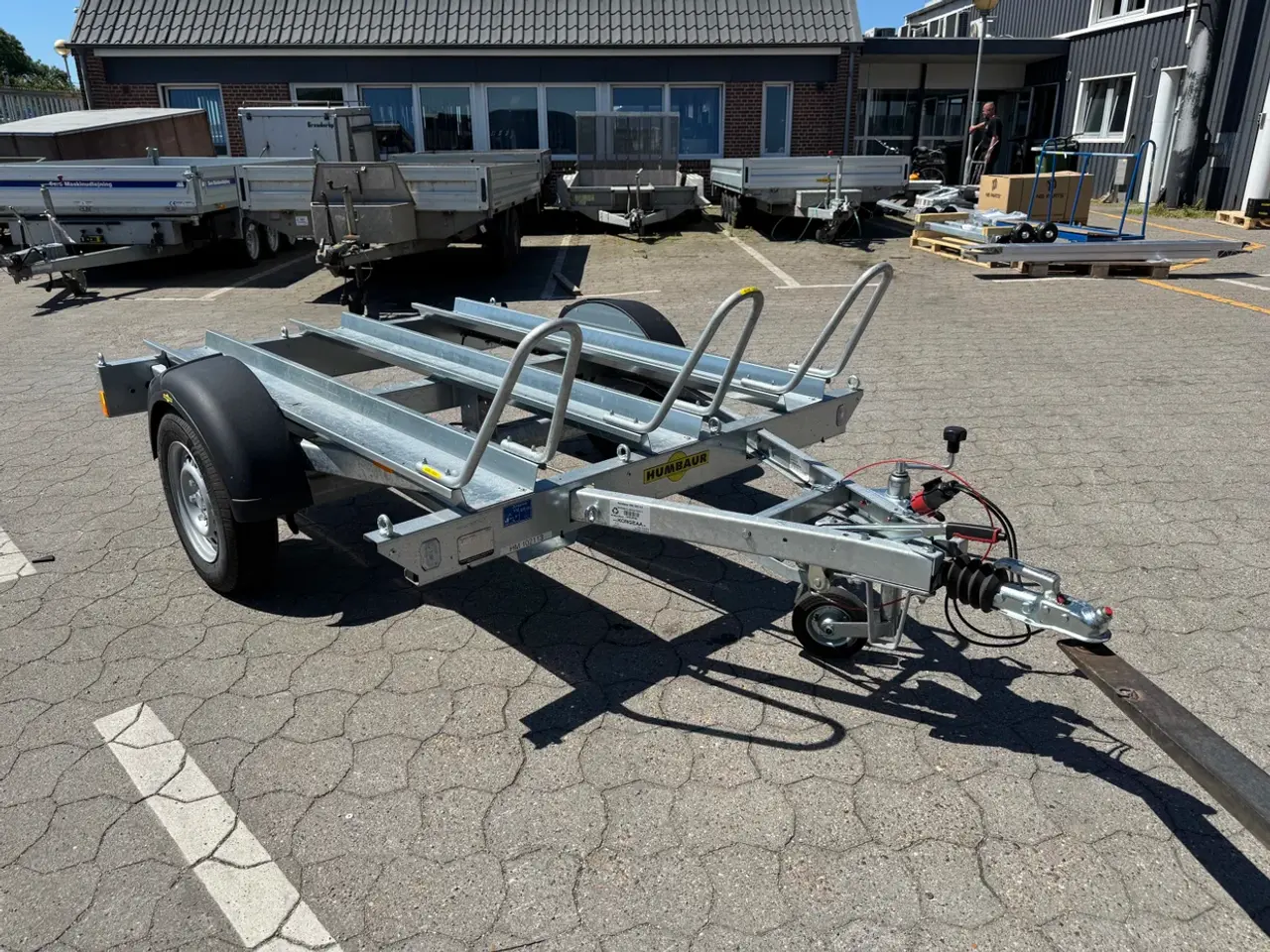 Billede 1 - Humbaur motorcykeltransport