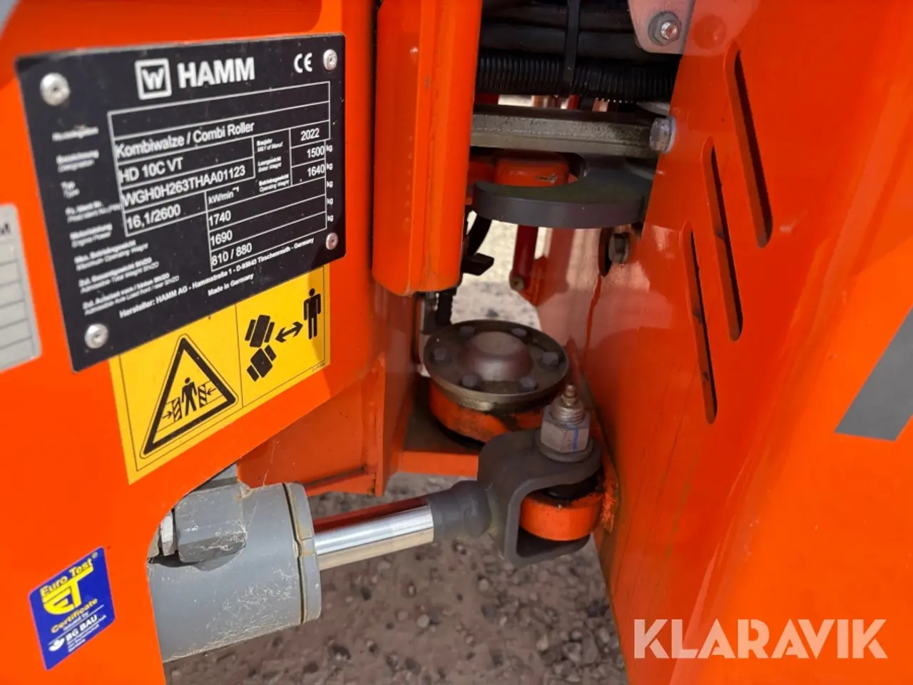 Billede 9 - Vejtromle Hamm HD10C