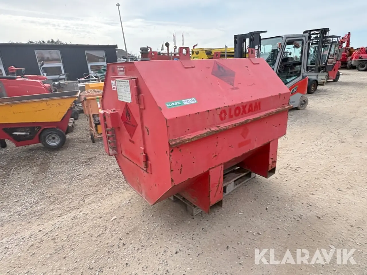 Billede 2 - Dieseltank Thyholm 1500 liters