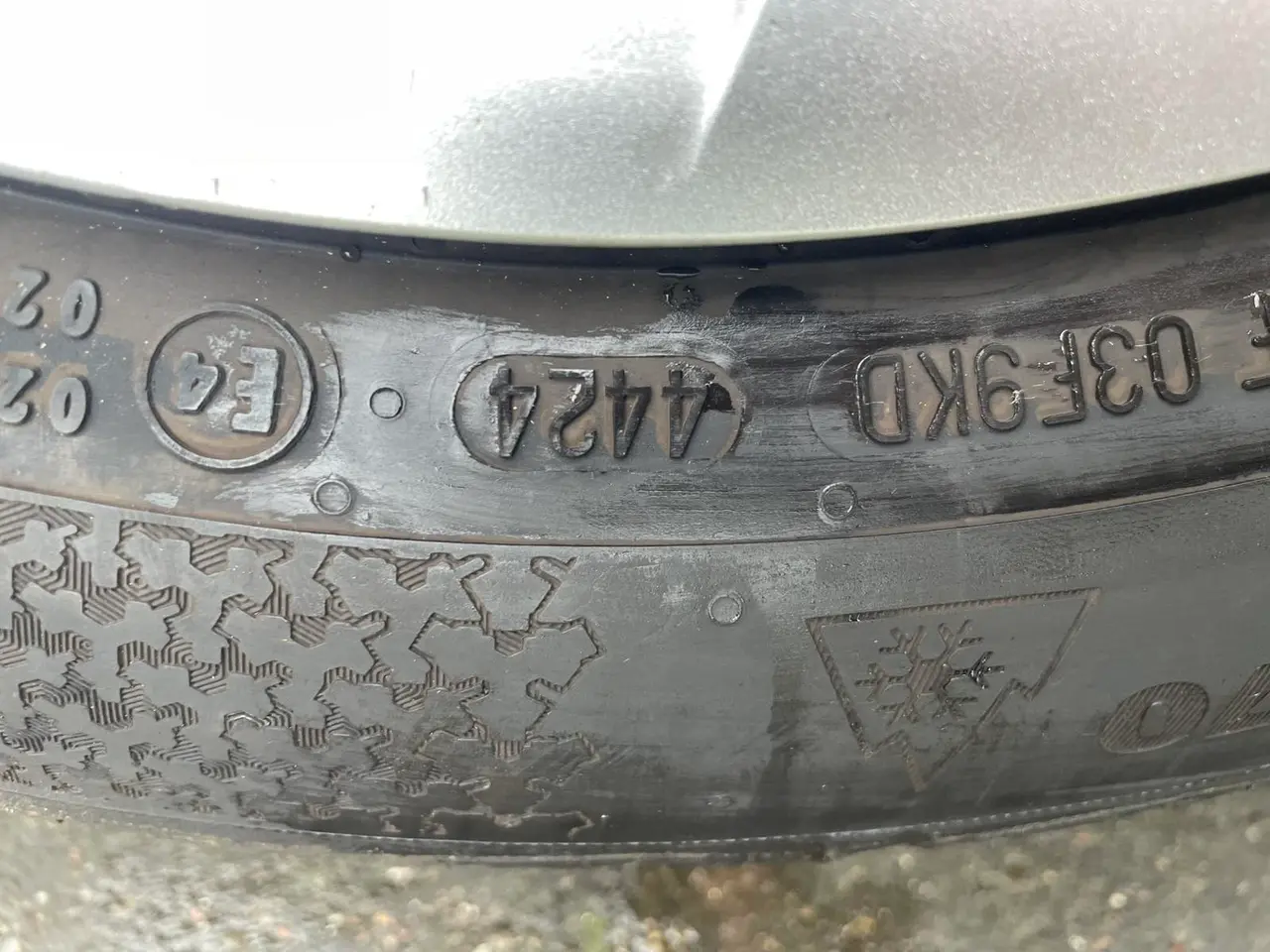 Billede 4 - 15 Originale Kia Rio,Hyundai i20,Conti Vinterdæk