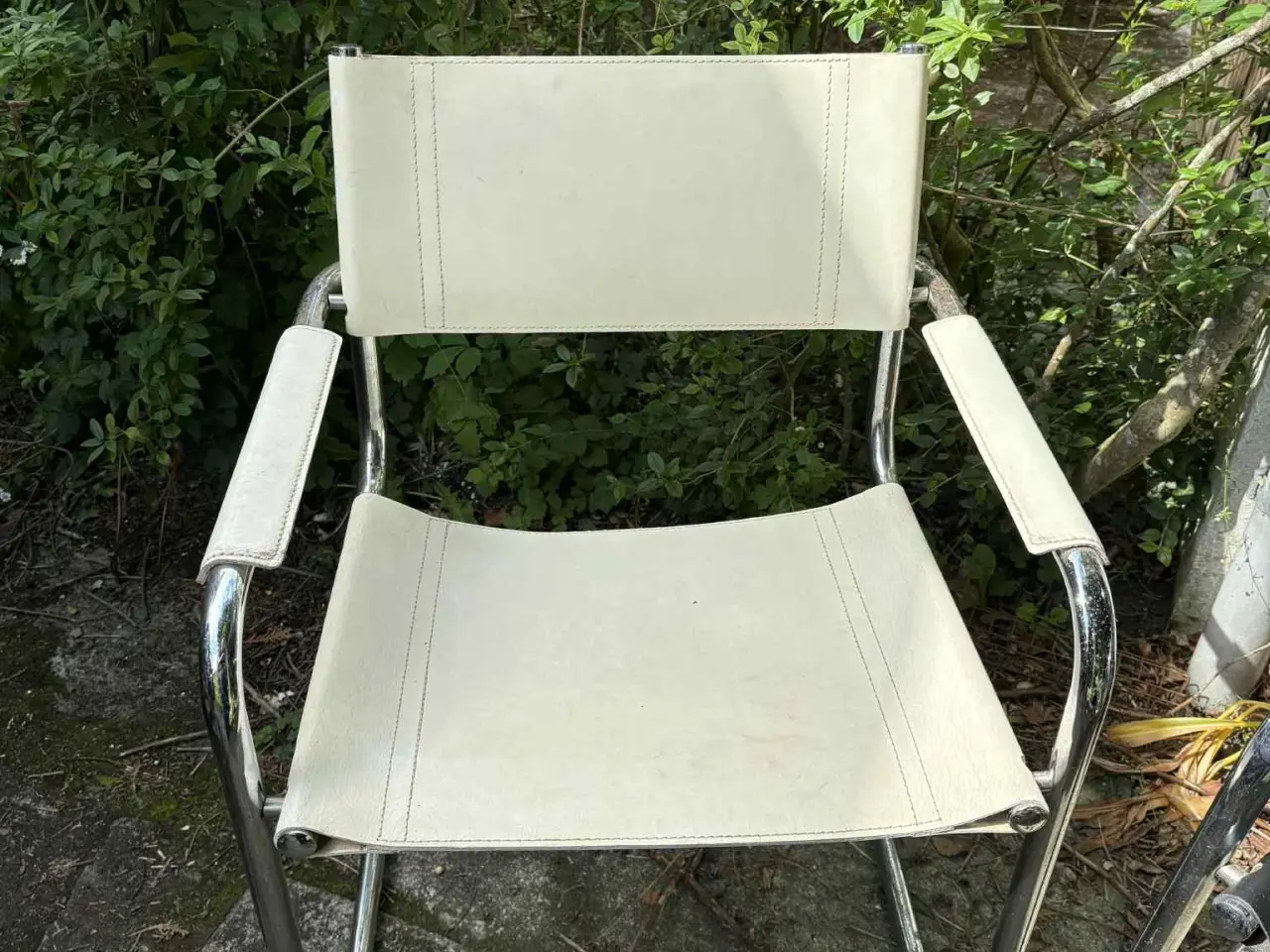 Billede 2 - Frisvinger-stol – retro design med patina